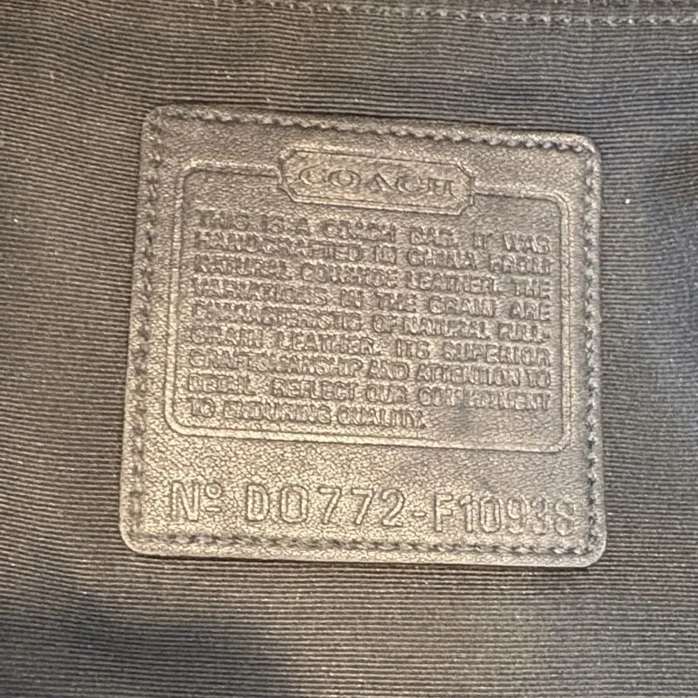 Coach Bag Purse Handbag Leather Vintage Y2K Slim Soho Hobo Crossbody Shoulder